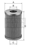 Filter hydrauliky MANN FILTER HD 1666/2