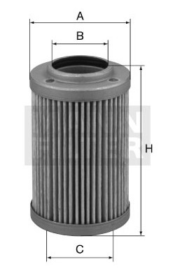 Filter hydrauliky MANN FILTER HD 609