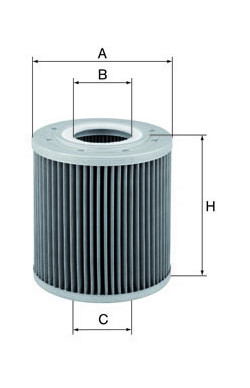 Filter hydrauliky MANN FILTER HD 1349