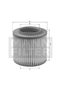Vzduchový filter MANN FILTER C 33 962