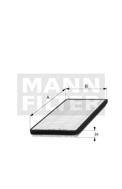 Kabínový filter MANN FILTER CU 3058/1
