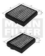 Kabínový filter MANN FILTER CU 21 000-2