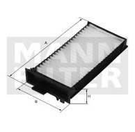 Kabínový filter MANN FILTER CU 2542-2