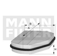 Kabínový filter MANN FILTER CUK 4245