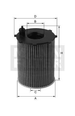Olejový filter MANN FILTER HU 7016 x