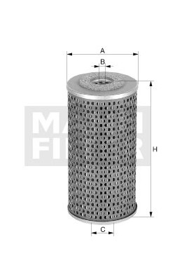 Palivový filter MANN FILTER P 934