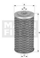 Palivový filter MANN FILTER P 934