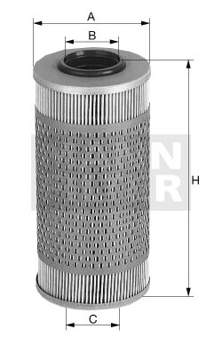 Palivový filter MANN FILTER P 710
