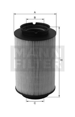 Palivový filter MANN FILTER PU 936 x