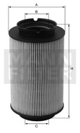 Palivový filter MANN FILTER PU 936 x