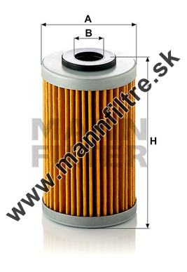 Olejový filter MANN FILTER MH 5001