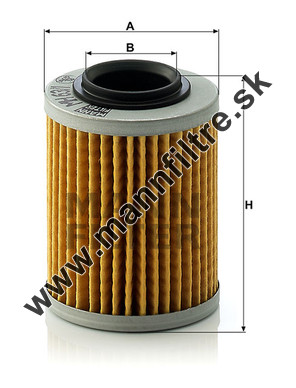 Olejový filter MANN FILTER MH 63/1