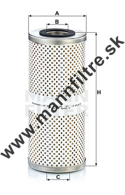 Palivový filter MANN FILTER P 1085