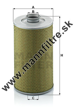 Palivový filter MANN FILTER P 1535 n
