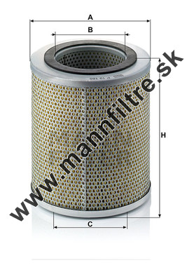 Palivový filter MANN FILTER P 19 185