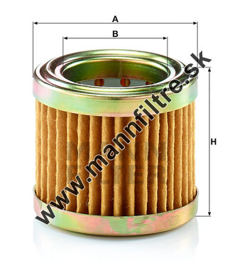 Palivový filter MANN FILTER P 4002