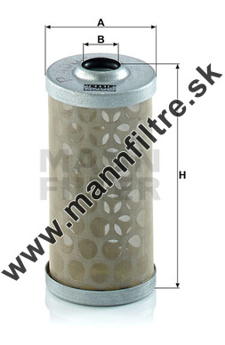 Palivový filter MANN FILTER P 4003