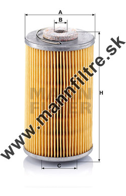 Palivový filter MANN FILTER P 707 n