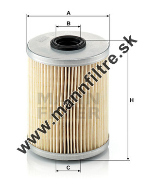 Palivový filter MANN FILTER P 718 x