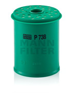 Palivový filter MANN FILTER P 738 x