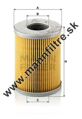Palivový filter MANN FILTER P 824 x