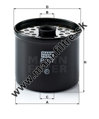Palivový filter MANN FILTER P 917 x