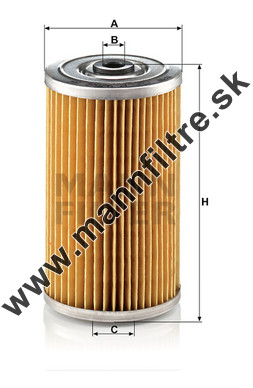 Palivový filter MANN FILTER P 925/2