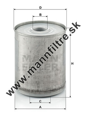 Palivový filter MANN FILTER P 939 x