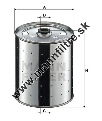 Olejový filter MANN FILTER PF 1155