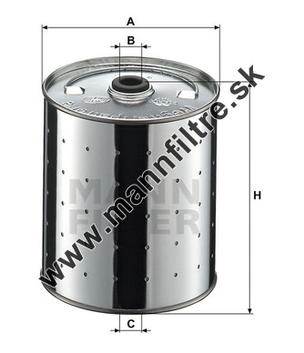 Olejový filter MANN FILTER PF 1155 n