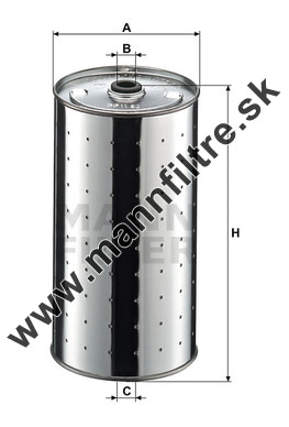 Olejový filter MANN FILTER PF 1190
