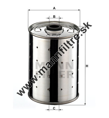 Olejový filter MANN FILTER PF 815