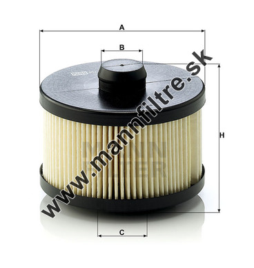 Palivový filter MANN FILTER PU 10 001 x