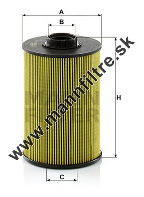 Palivový filter MANN FILTER PU 10 005 x