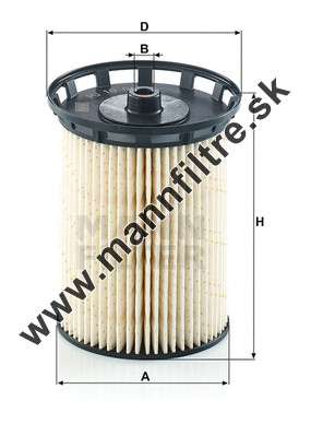 Palivový filter MANN FILTER PU 10 010 z