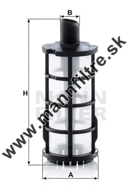 Palivový filter MANN FILTER PU 30/1 x