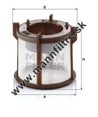 Palivový filter MANN FILTER PU 50 z