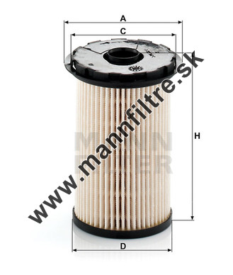 Palivový filter MANN FILTER PU 7002 x