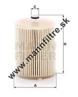 Palivový filter MANN FILTER PU 7007 z