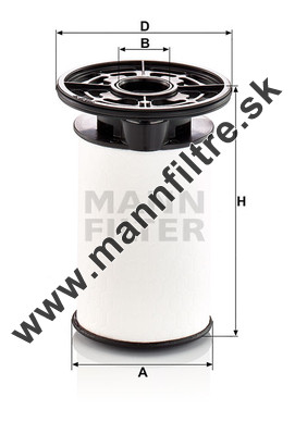 Palivový filter MANN FILTER PU 7014 z