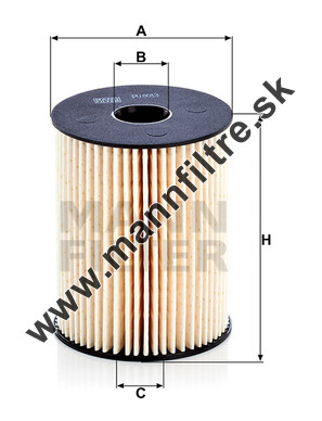 Palivový filter MANN FILTER PU 8013 z