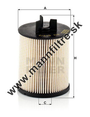 Palivový filter MANN FILTER PU 819/3 x