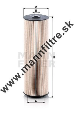 Palivový filter MANN FILTER PU 831 x