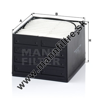 Palivový filter MANN FILTER PU 88