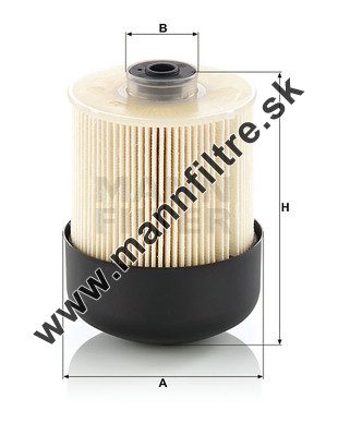 Palivový filter MANN FILTER PU 9011 z KIT