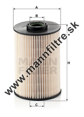 Palivový filter MANN FILTER PU 937 x