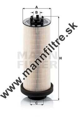 Palivový filter MANN FILTER PU 966/1 x