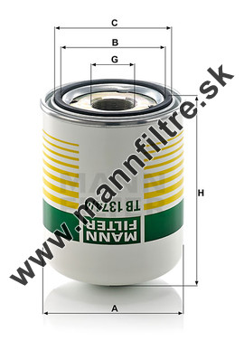 Vysúšač vzduchu MANN FILTER TB 1374/4