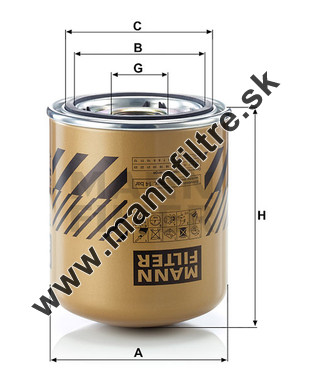 Vysúšač vzduchu MANN FILTER TB 1396/6 x