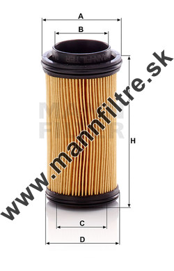 Filter močoviny MANN FILTER U 5001 KIT